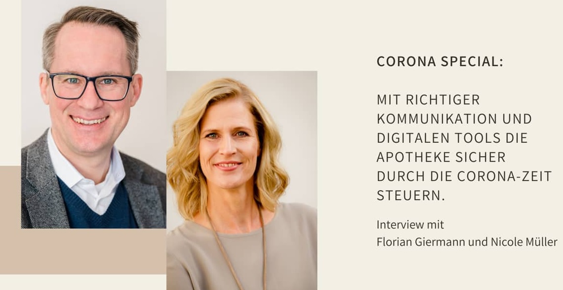 Apotheke Digitalisierung Kommunikation eRezept Corona Covid-19