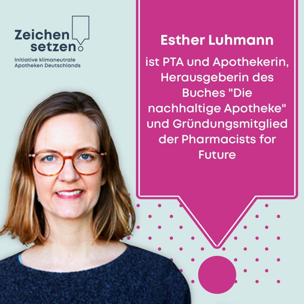 Apotheke Digitalisierung Nachhaltigkeit Klimawandel Sustainability Talk Live Homeoffice Covid